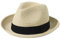 Lanzom Chapeau de paille pliable pour homme et femme - Tresse fine - Fedora - Chapeau de soleil d'été, A-beige., Taille M