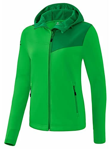 Erima Damen Performance Softshell Jacke, green, 40