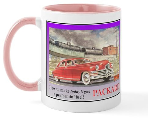 CafePress 1949 Packard Ad Mug 11 oz (325 ml) Ceramic Coffee Mug