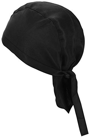IBLUELOVER Bandana Cap Herren Damen Kochmütze Atmungsaktiv Arbeitshut Outdoor Sport Kopftuch Fahrrad Mütze Baumwolle Kopfbedeckung Turbante Hotel Restaurant Chefs Hut Unisex Piratenhut