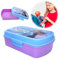 Portapranzo per bambini Frozen con personaggi dei cartoni animati, contenitore per snack in plastica di supereroi per la scuola, per bambini, dimensioni 16 cm