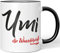 JUNIWORDS Tasse, Umi, die Wundervolle, Schwarz (5306135)
