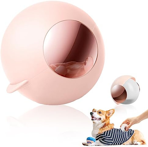 Darryy Riutilizzabile Gel Lint Roller Ball, Sfera a Rullo di Lanugine Lavabile, Multifunzionale Rimuovi Pelucchi, Rimozione Peli di Animali Domestici per Divani, Tappeti, Letti e Vestiti (Rosa)