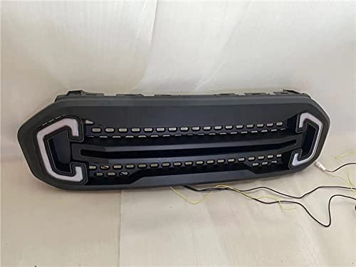 NAIRE Front Kühlergrille für Ford Ranger T8 2018 2019 2020 2021 2022 2023,Front Motorhaube Kühlergrill Wasserdichtigkeit Karosserie-Zubehör