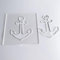 Anchor Router Template, Clear Acrylic Template, Router Inlay Template, Woodworking Router Template