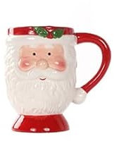 Garden Store Direct Santa Claus Novelty Christmas Mug Traditional Festive Design Father Christmas