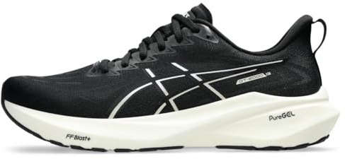 ASICS Herren Gt-2000 13 Sneaker, Black White, 39.5 EU