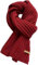 Strickschal Warm Langschal Gestrickt Winterschal Einfarbig Mode Groß Verdickt Wollschal Vintage Unisex Schals Deckenschal Halstuch für Damen Mädchen Herren Junge Geschenk (Weinrot,Einheitsgröße)