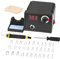 Trsaow Brandmalerei-Set aus Holz, Brandmalerei, 60 W, mit 33 Lötspitzen, LCD-Display, einstellbare Temperatur von 35-700 °C, geeignet für Holz, Leder und Kürbisse