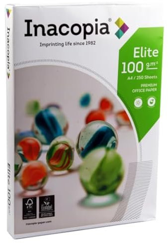 INACOPIA Elite Fotokopierpapier, 100 g, 250 Blatt, A4