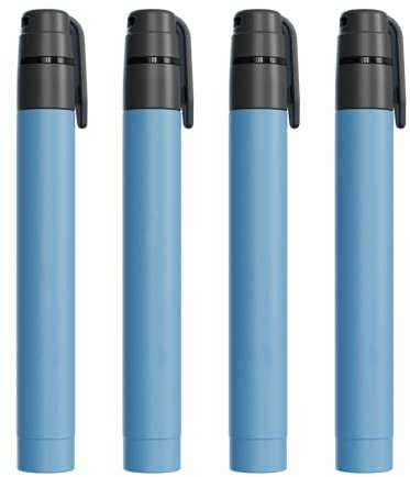 KOCAN Mini filtre à eau d'extérieur, 4 pièces, paille, système de Filtration d'eau Portable d'urgence pour Camping randonnée voyage