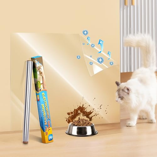 Loiion Wandschutzfolie Elektrostatisch, Spritzschutz Hund Wandschutz, Elefantenhaut Wandschutz, Statische Folie Wand, Schutzfolie Wand Transparent, Wandschutz für Küche, Möbel, Büro, 40CM × 200CM
