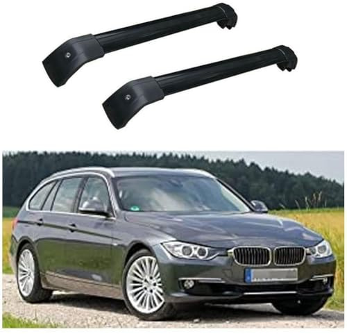 Dachträger-Querstangen Dachträger Dachgepäckträger für BM-W 3 Series F31 Station Wagon 2011 2012 2013 2014 2015 2016 2017 2018 2019 Dachträger aus Aluminium 2 Stücke,B
