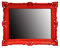 Generisch BILDERRAHMEN Barock GOLD 50x70 cm Prunk Rahmen Antik Fotorahmen 70x90 cm Gemälde Rahmen hochzeitsrahmen Werbetafel (Rot)