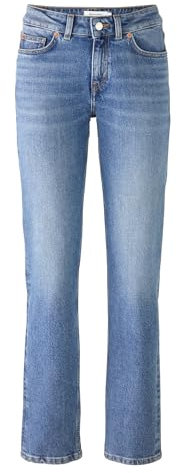 hessnatur Jeans Marie Mid Rise Straight Damen aus Bio-Denim | nachhaltig und fair hergestellt (Fair Wear Foundation)