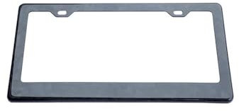 Marco Matrícula Coche Americano Fibra Carbono Marco Matrícula Fibra Carbono Forjado Marco Matrícula Coche para Soporte Placa Matrícula