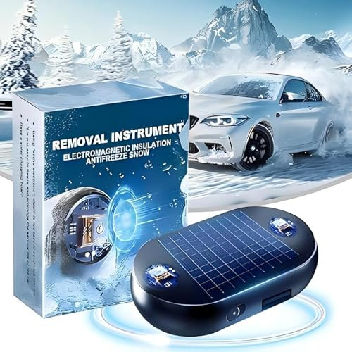 BesBet Scheibenenteiser Auto, 360°-Enteisungsmöglichkeiten Antifrost Gerät Schnelle Und Einfache Installation In Verschiedenen Situationen,1PCS