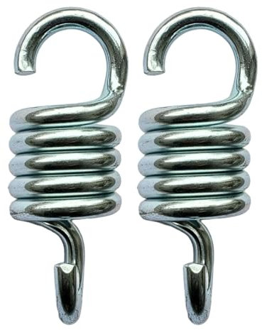 Robuste Federn, Yoga, Garten, Hardware, Veranda, Schaukel, zum Aufhängen, Fitnessstudio, Rasen, Ersatz, Outdoor-Hängematte, Schaukel, Veranda, Schaukel, Feder, 2 Stück