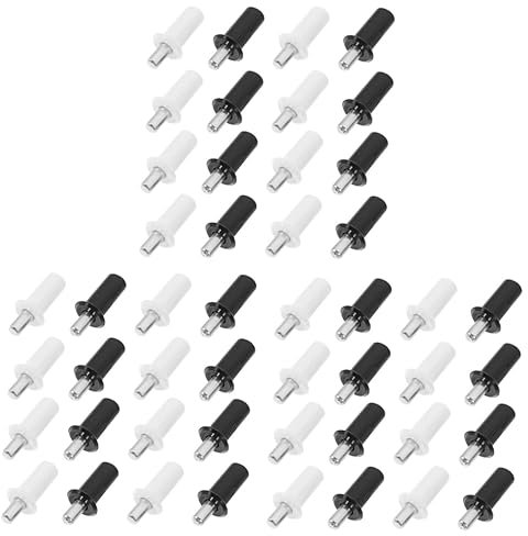 Angoily 3 Sätze Türwellenfeder-mittelwelle Garage Kabelgebunden Bi Fenster Riegel Rolle Jalousie Schlösser Dichtungen Für Duschtüren Clip Teile Fahren Lamelle Anhänger Tor Abs 16 Stück * 3