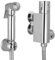 Douche Kit Toilet Thermostat Chrome Toilet Douche Spray Kit Wall Mounted for Pet Bath/Personal Hygiene/Bathroom