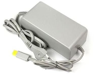 Cargador Adaptador de Corriente Compatible con Wii U * Salida DC 15V 5A * Entrada 100V-245V