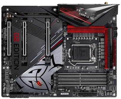 Processore Scheda madre Fit For Gigabyte Z490 AORUS ULTRA G2 supporta CPU i9-10900K i7-10700 i5 10400 i3-10300 LGA1200 DDR4 4400MHz M.2 NVME PCIe 4.0