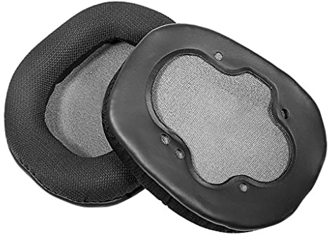 MISUVRSE Ohrpolster Schaumstoff Ohrpolster Kissen Ohrpolster Abdeckung Tassen Ohrenschützer Ersatz für ROG Cent urion True 7.1 Headset Zubehör