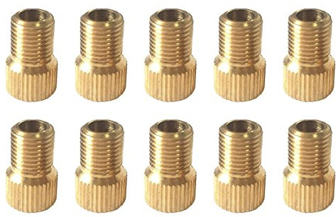 Namvo Cykeldäckslang Presta till Schraderpump Cykelventiladapter Adapter Reparation - 10 st
