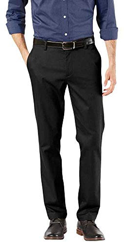 Dockers Signature Chino Slim Fit Men's Black 34W / 32L