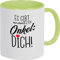 Shirtstown Taza de café, hay sólo un mejor Onkel: Dich!, taza de café, té, refranes de regalo, cerámica, color verde claro