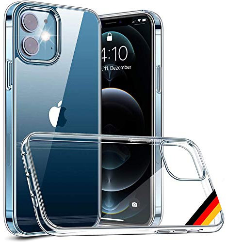 BYONDCASE iPhone 12 Mini Hülle Transparent [Diamond Clear TPU Silikon Serie] Handyhülle iPhone 12 Mini - Soft, Dünn, Kratz & Stoßfest kompatibel mit dem iPhone 12 Mini Case