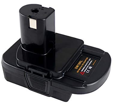 CELL9102 Battery Adapter for Dewalt to Ryobi Battery Adapter, Convert Dewalt 20V Llithium Battery DCB205 DCB207 to Ryobi 18V One+Battery P107 P108, with 5V 2.1A(Max) USB Charge