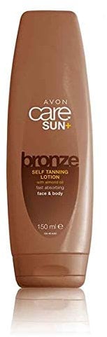Avon Care Sun+ Bronze Selbstbräunungslotion für Gesicht & Körper mit Mandelöl