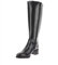 NEROGIARDINI Stivale in pelle Zip con elastico