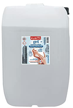 Bidon de 20 litres - Gel Hydroalcoolique Purity 703 - Parfum Fleur de Lin
