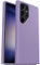 OtterBox Symmetry Hülle für Samsung Galaxy S23 Ultra, sturzsicher, schützende dünne Hülle, 3X getestet nach Militärstandard, antimikrobieller Schutz, Lila