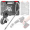 Geevorks Electric Drill Plate Cutter, Metal Plate Cutting Tool 0.8mm with Plastics Box- -Saving Accessory Retrofit Cutter