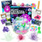 Original Stationery Kit de Terrario Galaxia para Crear Cristal Luz de Noche LED, CREA 3 Cristales para Principiantes y Haz una Galaxia con Extraterrestres
