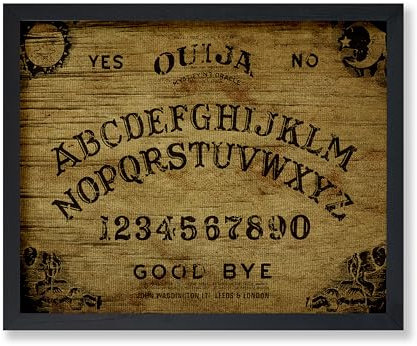 Poster Master Klassisches spirituelles Poster – Vintage Supernatural Druck – 28,9 x 35,6 cm ungerahmt Wandkunst – Geschenk für Künstler, Freunde – Old Ouija Board, Paranormal, Psychic, Seance –