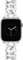 JR.DM Metall Band Silber Kompatibel mit Apple Watch Armband 38mm 40mm 41mm 42mm 44mm 45mm 46mm, Einkettiges Elegant Herren Damen Metallarmband Ersatz für iWatch Series 10/9/8/7/6/5/4/3/2/1/SE/Ultra