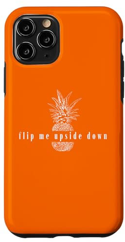 iPhone 11 Pro Flip Me Upside Down Swingers Symbolism Upside Down Pineapple Case
