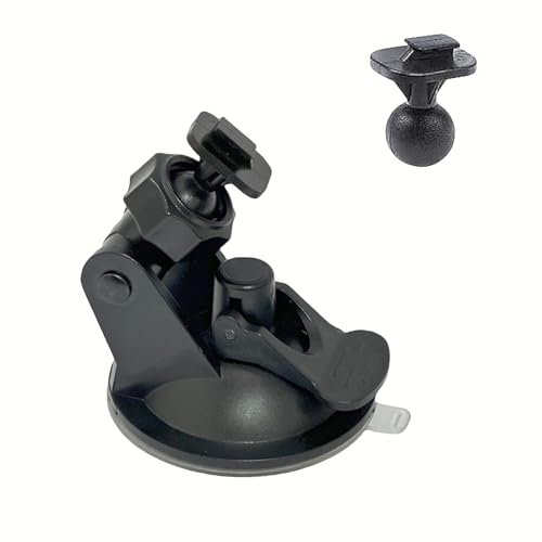 Epronic 10 x 8 mm Dash CAM Mount Ventosa Soporte para Dash CAM Auto Ventosa Soporte Ajustable para GPS Dashcam