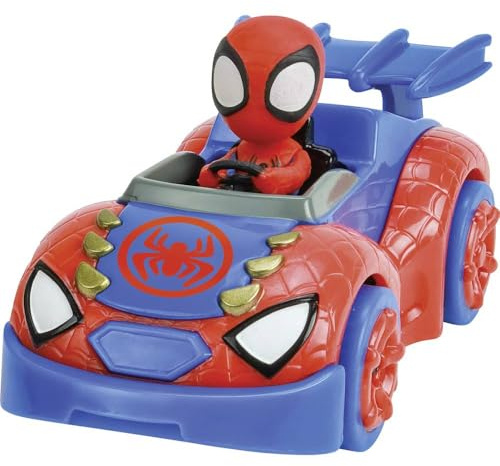 Carrera - 20065032 - Spidey | Maßstab 1:50 Fahrzeug | Spannende Abenteuer auf der Rennbahn | Detailgetreues Design | Marvel-Lizenz | Inkl. 1 Fahrzeug | Sofort einsatzbereit für stundenlangen Spielspaß