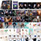 SZTVECFW 55 Stück Kpop Ateez Outlaw-Karten, Ateez-Minikarten, Ateez Outlaw-Albumkarten, Ateez Merch-Fotokarten-Set, Kpop ATEEZ-Fotokarten, Fan-Geschenk