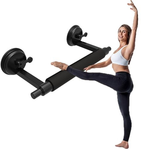 HPFHSJ Ballettstange Ballettstange, wandmontierte Saugnapf-Ballettstange mit Schaumstoffpolster, für das Beindrucktraining bei Erwachsenen