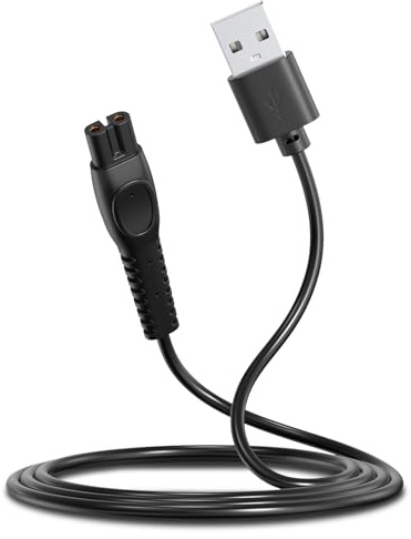 5V Charger Cable for Philips-QP2724, QP2824, QP2734, QP2834, S3145, X3053, X3001, MG7950, S7887, S5884, MG5910, MG9520, X5004, X5012, S7885 On e Blad e Charging Shaver Adapter Power Supply Cord