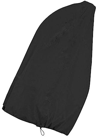TOYANDONA Wasserdichte Outdoor Abdeckung Für Eierstuhl Mit Mittigem Reißverschluss Staubdichter Hängesessel Schutzbezug Wetterfeste Möbelhülle Für Ganzjährige Nutzung