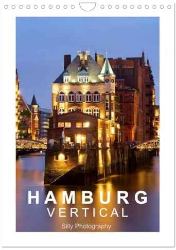 Hamburg Vertical (Wandkalender 2026 DIN A4 hoch), CALVENDO Monatskalender: Hamburg meine Perle (CALVENDO Orte)