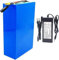 Batteria Agli Ioni di Litio per Bici Elettrica da 48V 40ah 13s8p Protezione BMS Integrata Ideale per Motori da 200-1600W con Caricabatteria T
