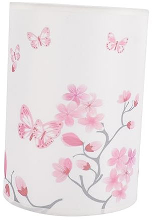 HOMSFOU Abat Jour Rose Design Créatif pour Lampe de Table Couvre Lumière Intérieur Élégant et Simple pour Salon et Chambre